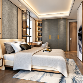 Mandani Bay Quay 2 Bedroom – Master Bedroom