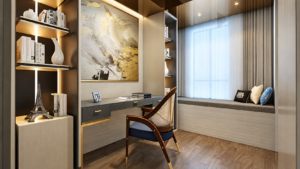 Mandani Bay Quay 2 Bedroom - Study Room